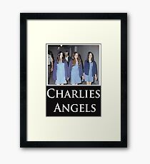 Charlies Angles Parody- Charles Manson Framed Print