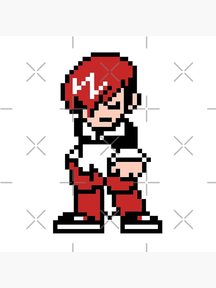 Iori Yagami Pixel Art, HD Png Download , Transparent Png Image