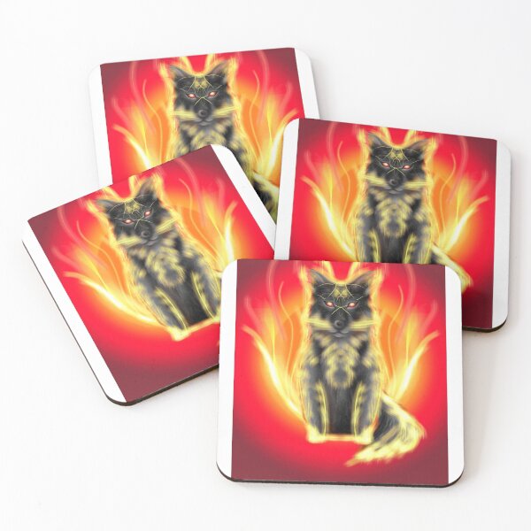 Item preview, Wolf In Flames designed and sold by Lonely-ghost.