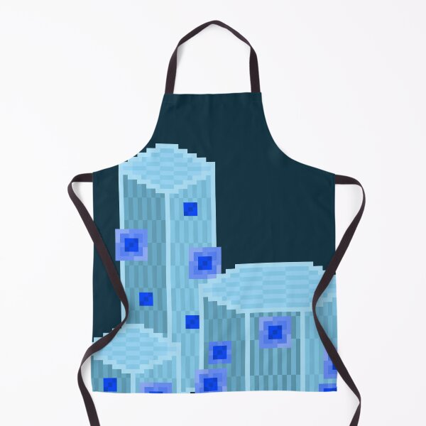 Item preview, Cyan Geometric Pixel Cacti designed and sold by rin3d .