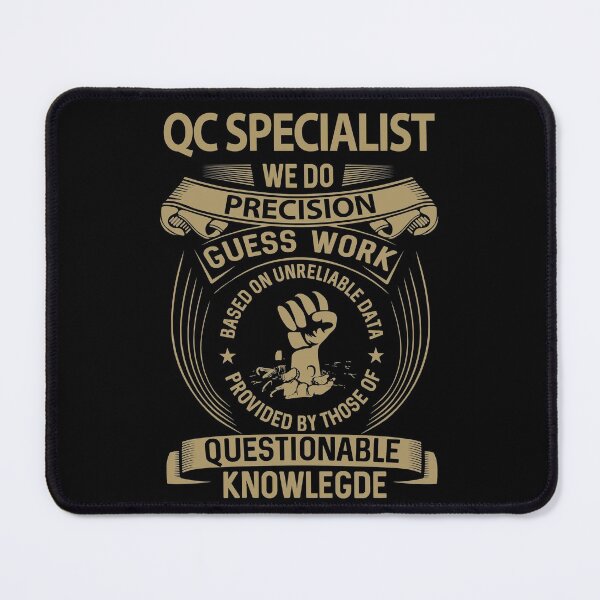 Item preview, Qc Specialist T Shirt - We Do Precision Job Gift Item Tee designed and sold by smueller39.