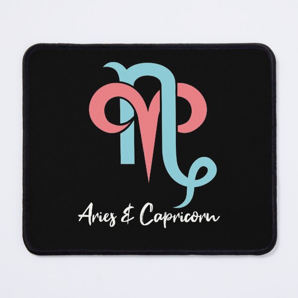 Item preview, Aries and Capricorn Couples Zodiac Horoscope designed and sold by jaygo.