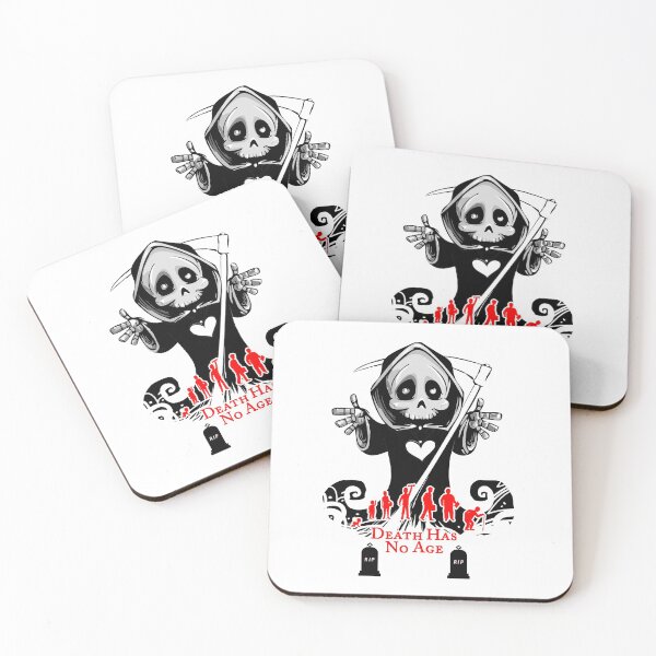 Item preview, Death has no age t-shirt design. designed and sold by 2050-STYLE.
