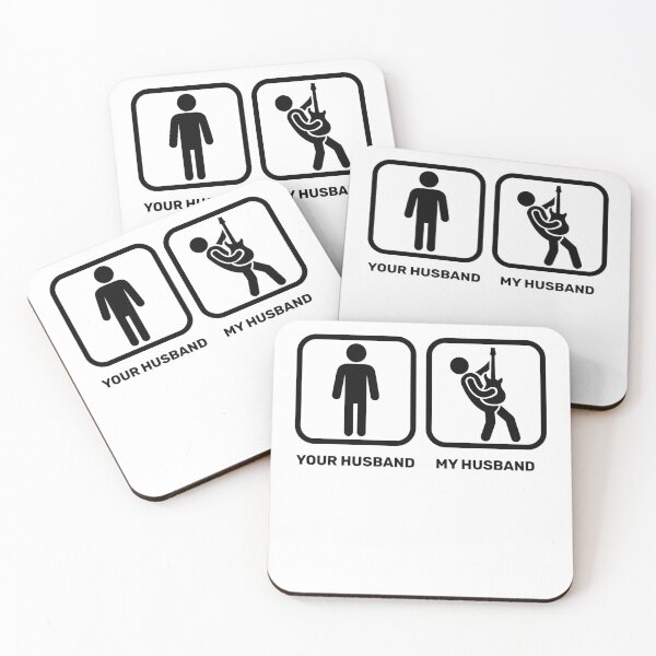 Item preview, My Guitarist Husband Comparision For Musical Husband Wifes - Guitarist Husband designed and sold by Funwithmusic.