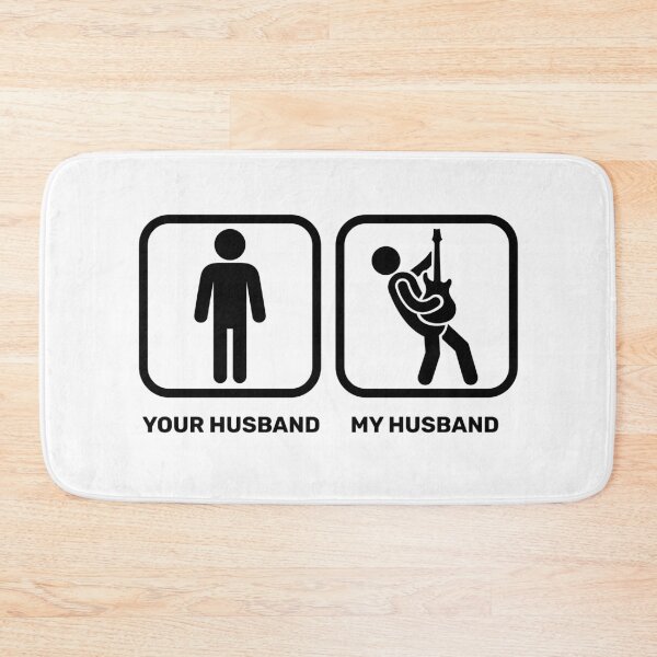 Item preview, My Guitarist Husband Comparision For Musical Husband Wifes - Guitarist Husband designed and sold by Funwithmusic.