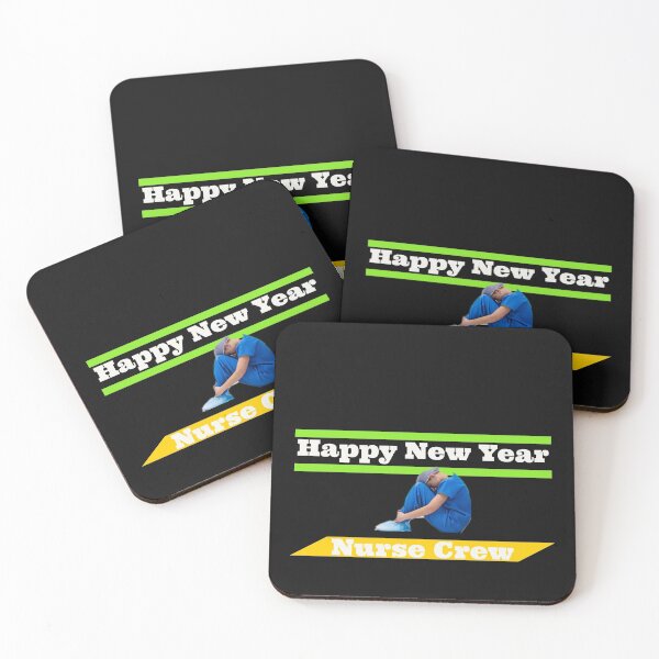 Item preview, Happy New Year Nurse Crew designed and sold by 4SeasonsDesigns.