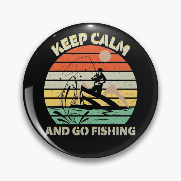 Aperçu de l'œuvre   Keep Calm And Go Fishing créée et vendue par ni3ma.