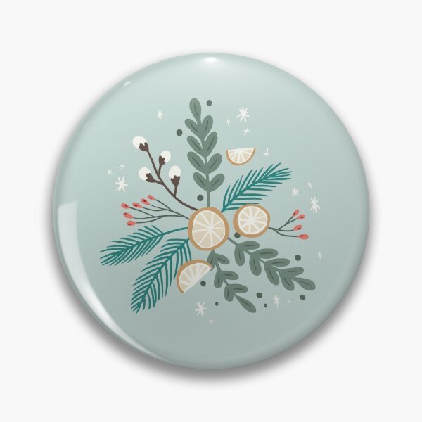 Item preview, Winter foliage and oranges designed and sold by elle berry.