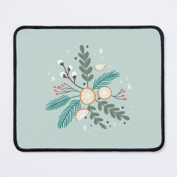 Item preview, Winter foliage and oranges designed and sold by elle berry.
