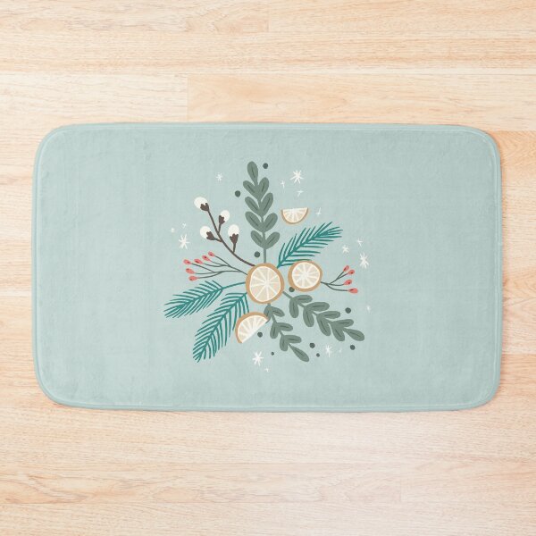 Item preview, Winter foliage and oranges designed and sold by elle berry.