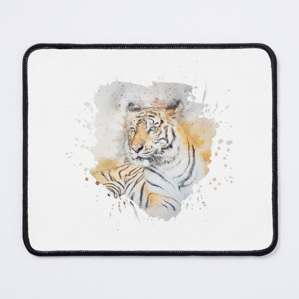 Item preview, tiger watercolor designed and sold by Haxino.