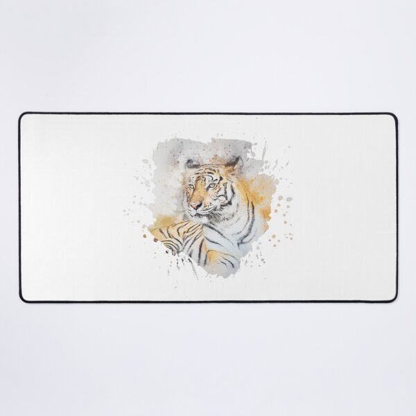 Item preview, tiger watercolor designed and sold by Haxino.