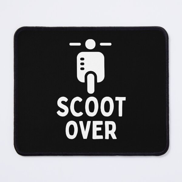 Item preview, Funny Moped Scoot Over designed and sold by Windmill Wildflowers.