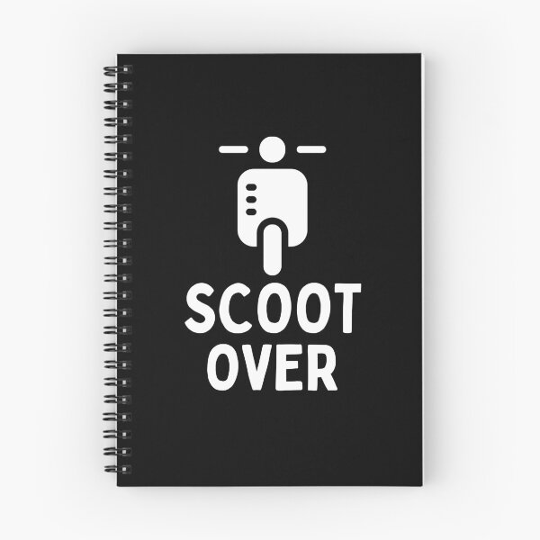 Item preview, Funny Moped Scoot Over designed and sold by Windmill Wildflowers.