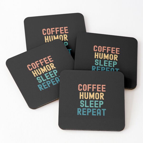 Item preview, Coffee Humor Sleep Repeat - Funny Humor & Coffee Gift designed and sold by kindxinn.