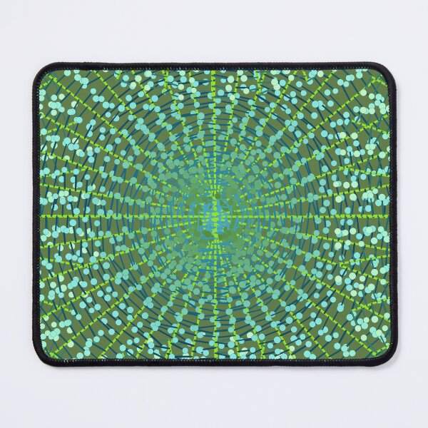 Item preview, Modern Abstract Starburst, Jade Green and Aqua designed and sold by Marymarice.
