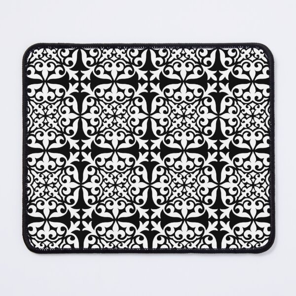 Item preview, Black and White Moroccan Tile designed and sold by Marymarice.