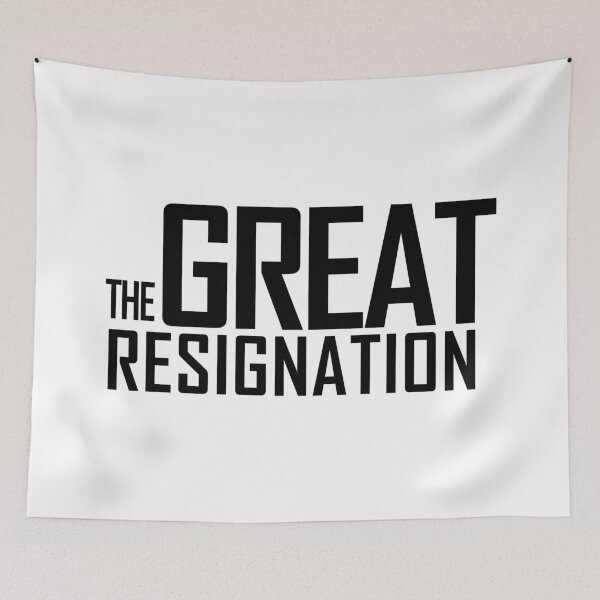 Item preview, The Great Resignation designed and sold by voltzandvoices.
