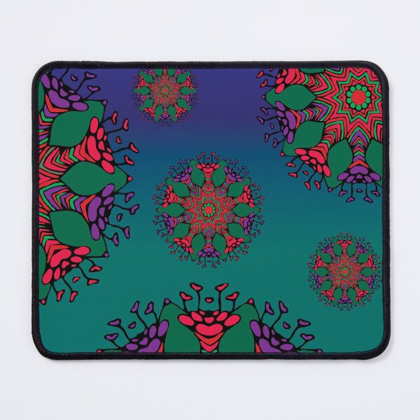 Item preview, Abstract Flowerheads 1 designed and sold by Mia Harper Design.