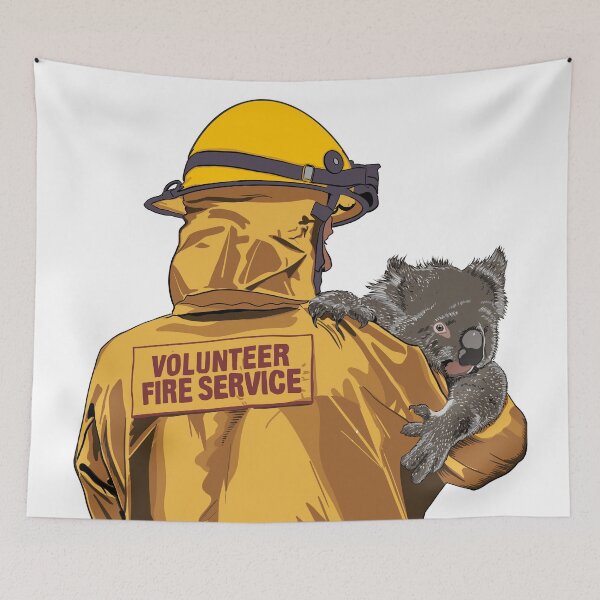 Item preview, Help Koalas volunteer fire service designed and sold by Remicalinsya.