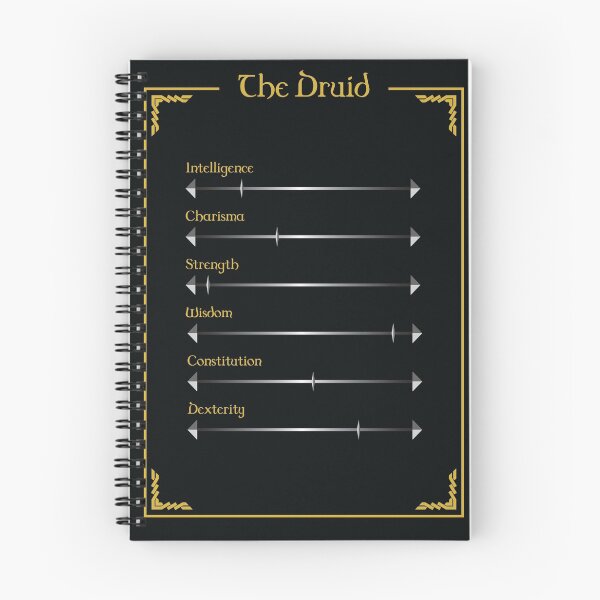 Item preview, The Druid - Character Sheet designed and sold by CloakAndDaggers.