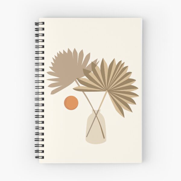 Item preview, Two Palm Leaves in a Beige Vase   Abstract Art designed and sold by melaninblack.