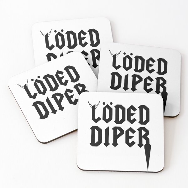 Item preview, Loded Diper sticker designed and sold by Cloud7Stickers ..