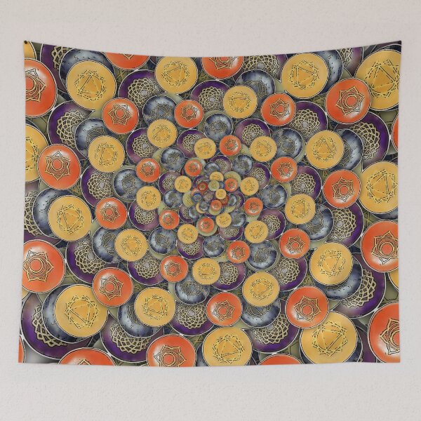Item preview, Chakra, reiki pattern designed and sold by designbywhacky.