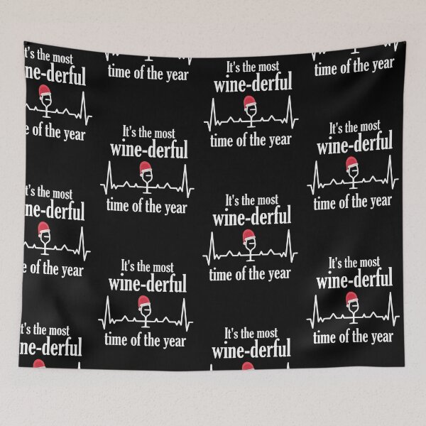 Item preview, christmas wine funny saying designed and sold by pirminio.