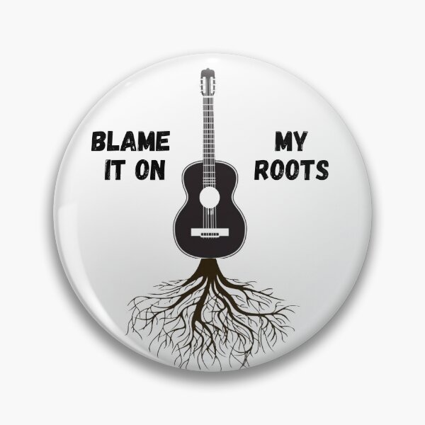 Item preview, Blame It On My Roots (Guitar) designed and sold by redbugdesigns.
