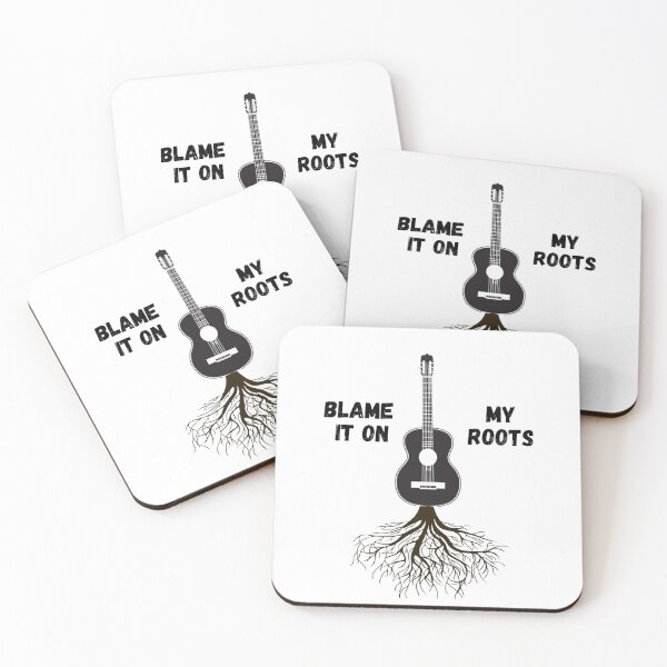 Item preview, Blame It On My Roots (Guitar) designed and sold by redbugdesigns.