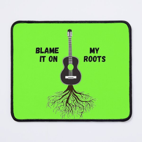 Item preview, Blame It On My Roots (Guitar) designed and sold by redbugdesigns.