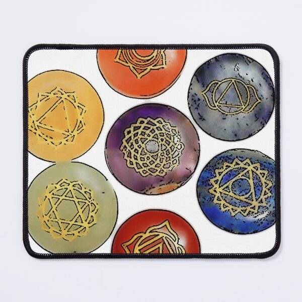 Item preview, Chakra, reiki stones and symbols designed and sold by designbywhacky.
