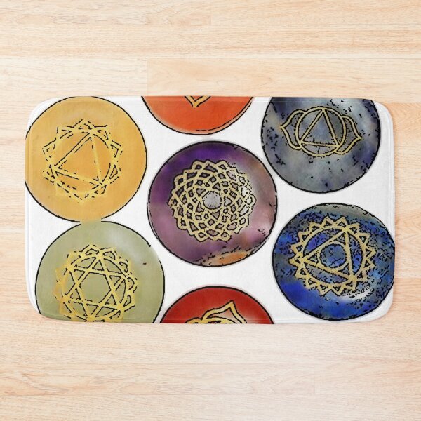 Item preview,  Chakra, reiki stones and symbols  designed and sold by designbywhacky.