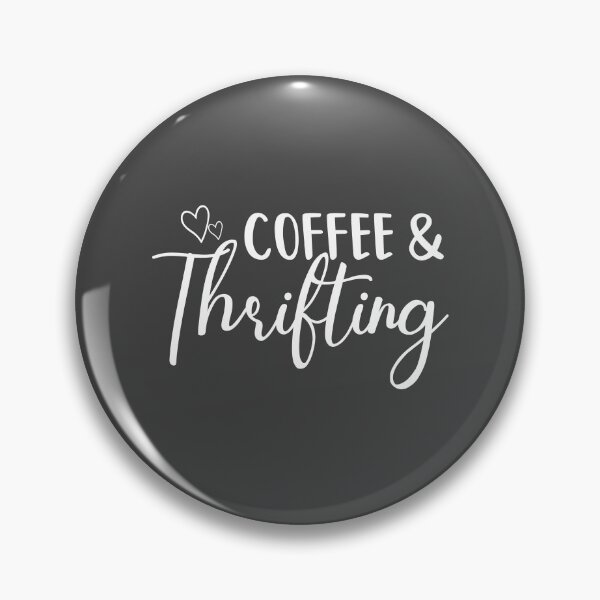 Item preview, Coffee and Thrifting lover Cute Shopping Retail Therapy  designed and sold by Dream-bubble.