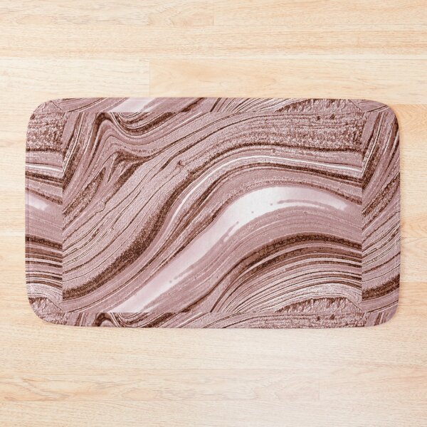 Item preview, Rose Gold Liquid Pink Marble designed and sold by newburyboutique.