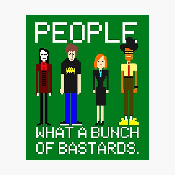Item preview, IT CROWD - People what a bunch designed and sold by T-paw.