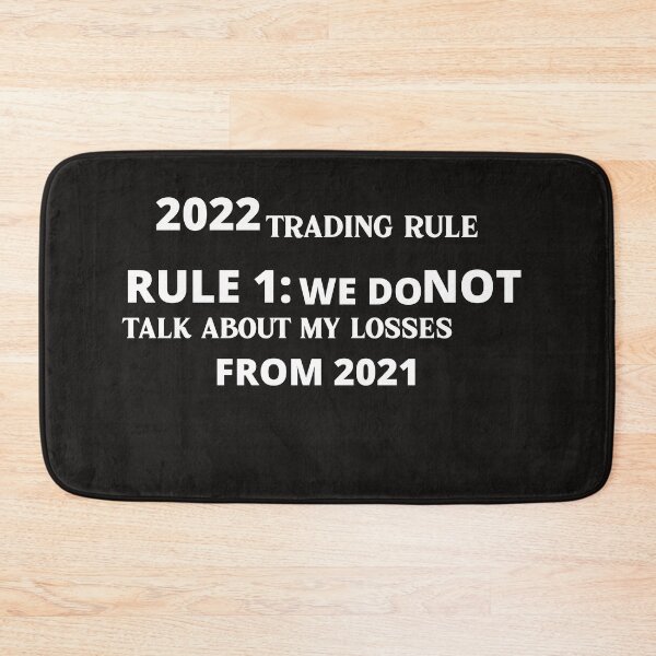 Item preview, 2022 Trading Rule- New year-2022- Unique gift for stock market, crypto, options trader, forex traders and day traders designed and sold by TradingTeesKids.