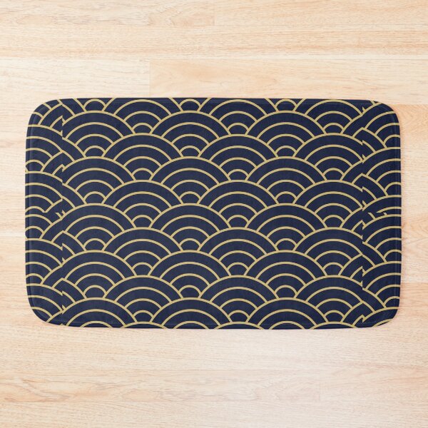 Item preview,  Blue and gold designs and flower patterns designed and sold by johnrk.