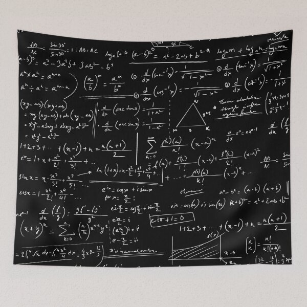 Artikelvorschau, MATHEMATIK-ALGEBRA-TRIGONOMETRIE-FORMEL-GLEICHUNGSMUSTER entworfen und verkauft von SatraDesign.