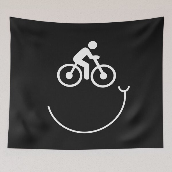 Item preview, Smiling Bicycle Lover designed and sold by cerenalkan.