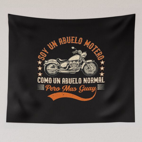 Item preview,  Haz feliz a tu abuelo con este diseño Para Los Amantes DE Las Motos ,motocicleta designed and sold by ADAMYASS.