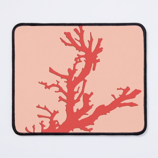 Item preview, Coral Branch, Shades of Coral Orange designed and sold by Marymarice.