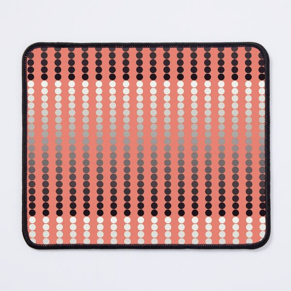 Item preview, Satin Dots, Coral and Pewter designed and sold by Marymarice.