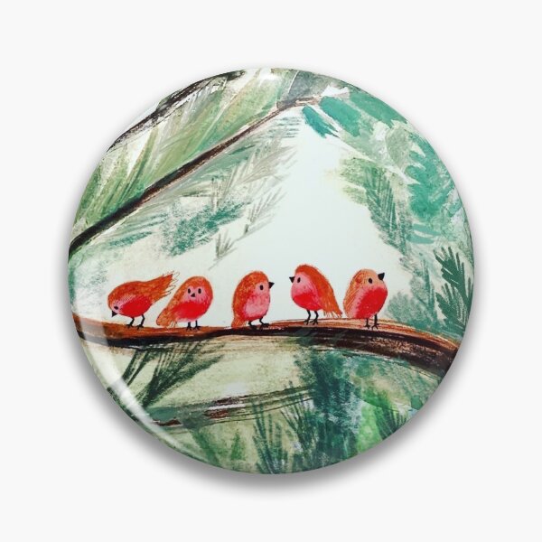 Item preview, Robins  designed and sold by Sarahlovellart.