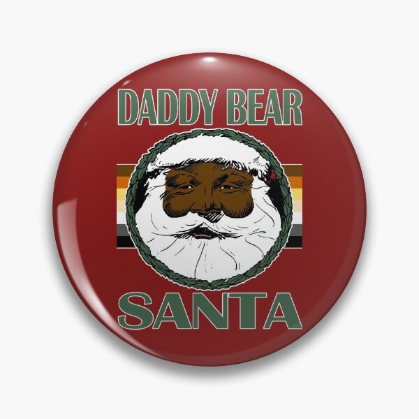 Item preview, Darker Completion Daddy Bear Santa Christmas Design  designed and sold by LthrDaddyBear.