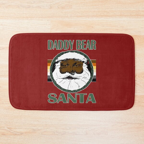 Item preview, Darker Completion Daddy Bear Santa Christmas Design  designed and sold by LthrDaddyBear.