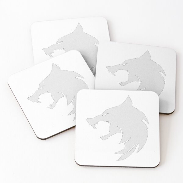 Item preview, Witcher Wolf Logo designed and sold by Fan Service.