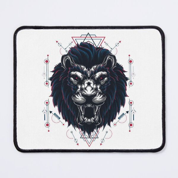 Item preview, Lion Skull Art  Digital Style Bone Skull designed and sold by AEGMEDIA.