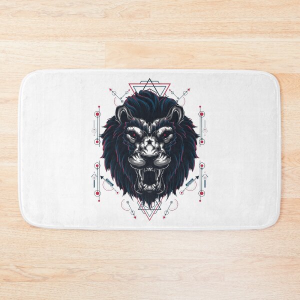 Item preview, Lion Skull Art  Digital Style Bone Skull designed and sold by AEGMEDIA.